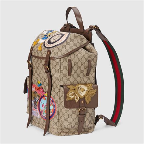 gucci soft gg supreme backpack|gucci supreme canvas backpack.